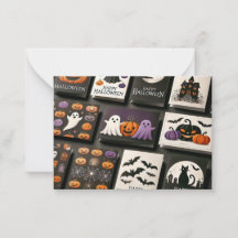 flat note card