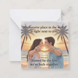 Flat Note Card
