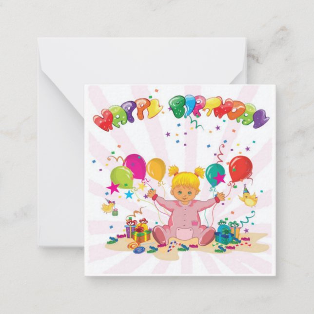 Flat Note Card (Front)