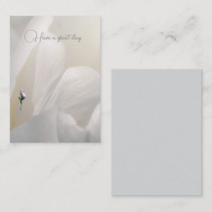 Flat Note Card