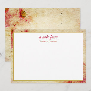 Flat Note Card