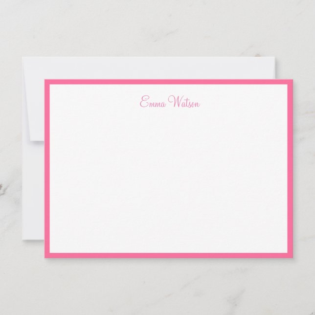 Flat Note Card (Front)