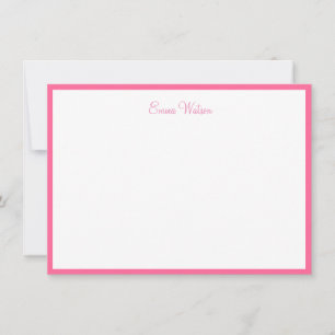 Flat Note Card