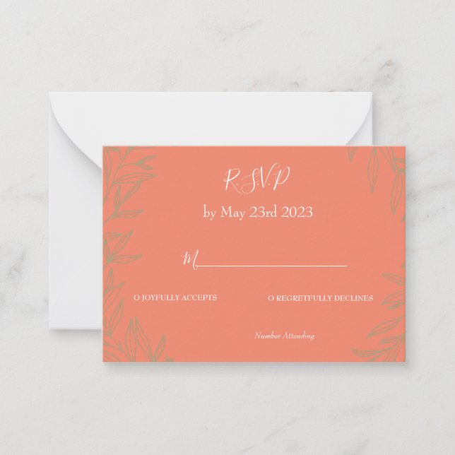 Flat Note Card (Front)