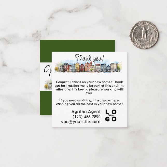 Flat Note Card (Front/Back In Situ)
