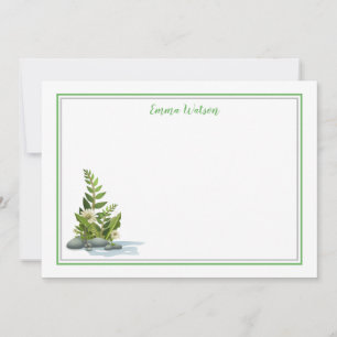 Flat Note Card