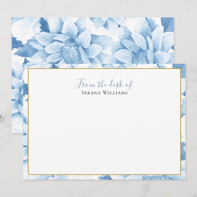 Flat Note Card (Front/Back)