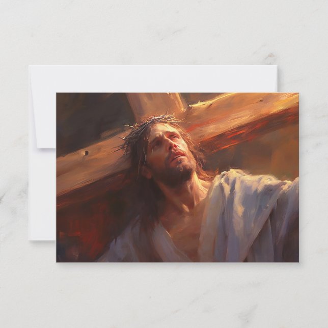Flat Note Card Jesus (Front)