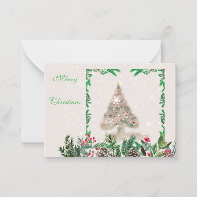 Flat note cards  (Front)