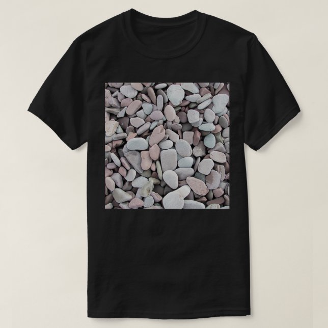 Flat Pebbles T-Shirt (Design Front)