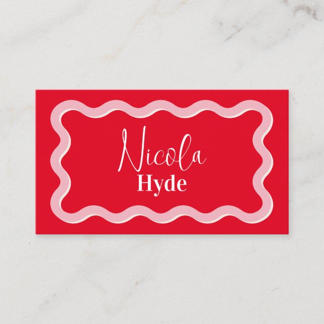 Flat Place Card (Front)