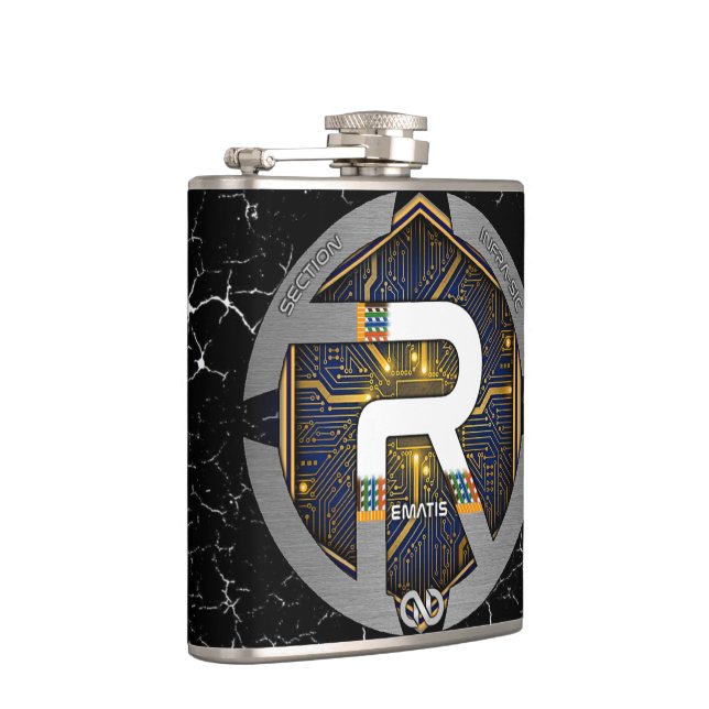 FLAT REMATIS 2025 HIP FLASK (Right)