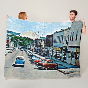 FLAT RIVER, MO. FLEECE BLANKET