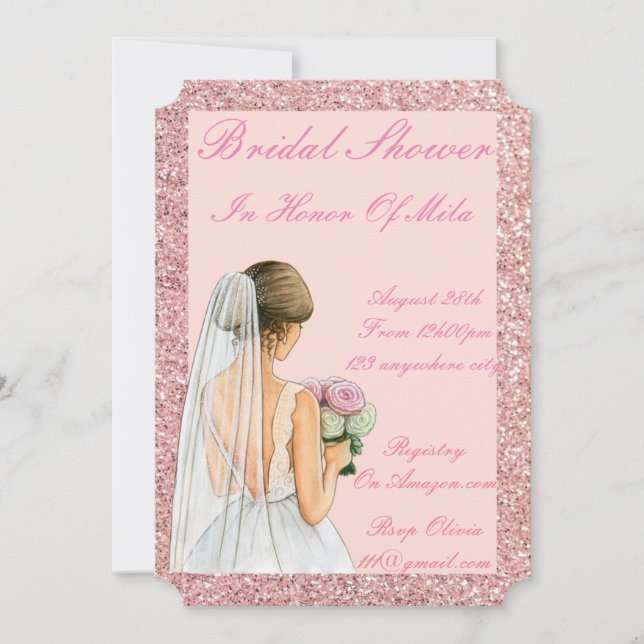 Flat Save The Date Card (Front)