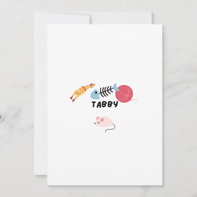 Flat Save The Date Card (Front)