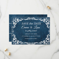 Flat Save The Date Card