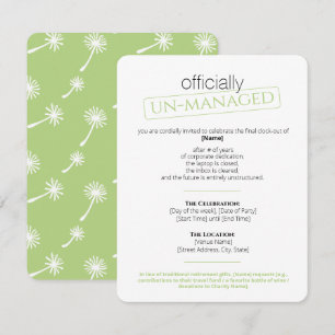Flat Save The Date Card