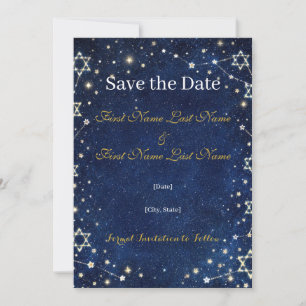 Flat Save The Date Card