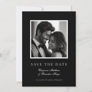 Flat Save The Date Card