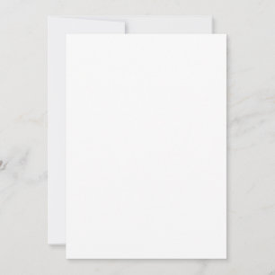 Flat Size 5" x 7" Paper Matte Envelopes White Invitation