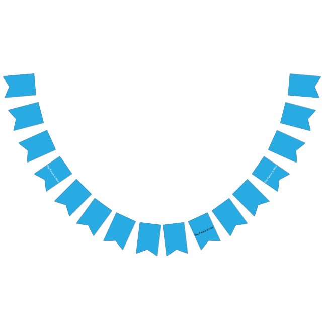 Flat Sky Blue Background for Web & Print Bunting (All)