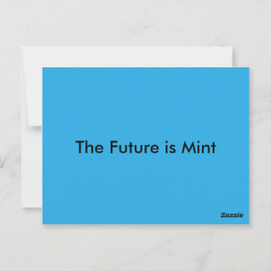 Flat Sky Blue Background for Web & Print Postcard