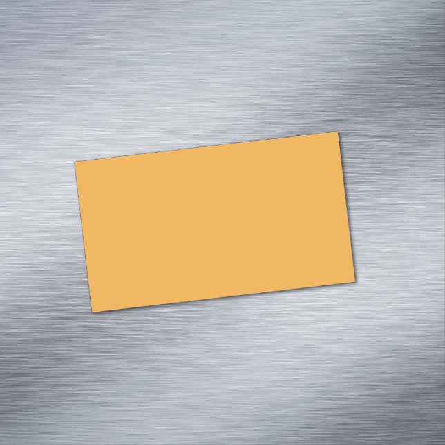 Flat Teal Background Texture Magnetic Business Card (In Situ)