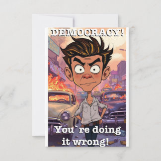 Flat Thank You Card