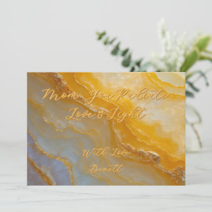 Flat Thank You Card
