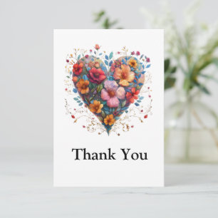Flat Thank You Card