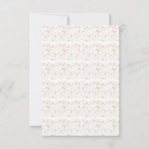 Flat Thank You Card