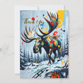 Flat Thank You Card