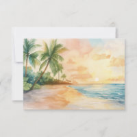 Flat Thank You Card