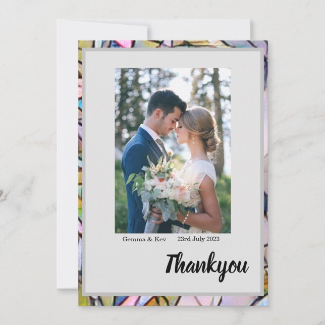 Flat Thank You Card (Front)