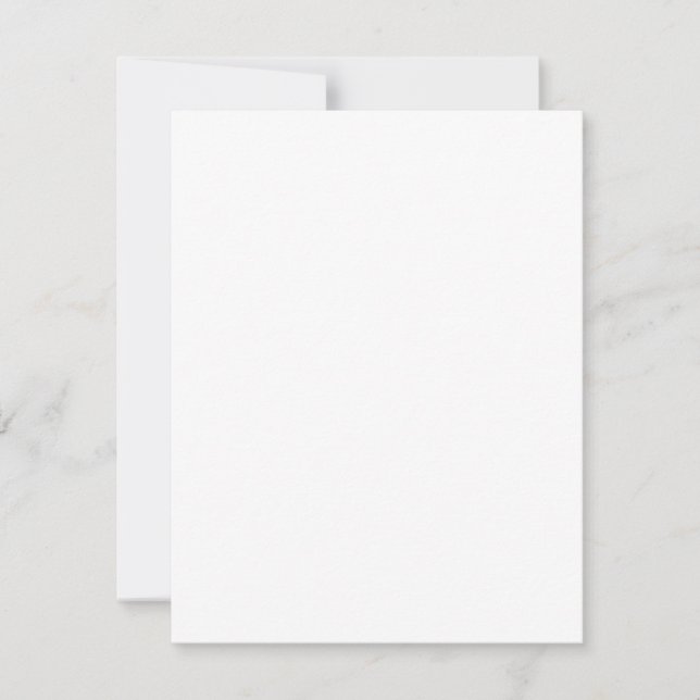 Flat Thank You Card (Front)