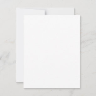 Flat Thank You Card