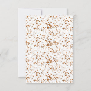 Flat Thank You Card