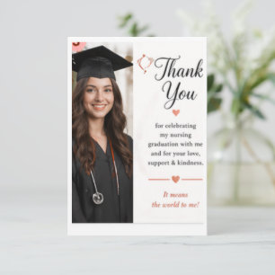 Flat Thank You Card