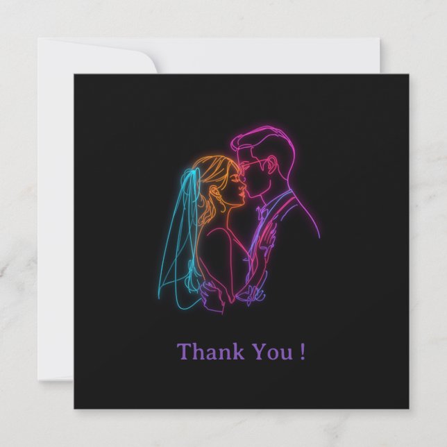 Flat Thank You Card (Front)
