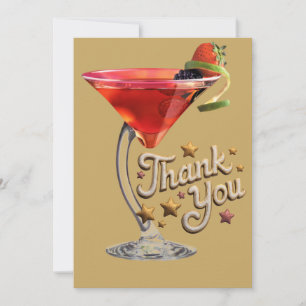 Flat Thank You Card