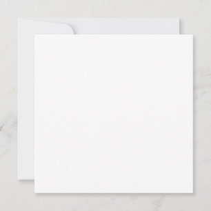 Flat Thank You Card
