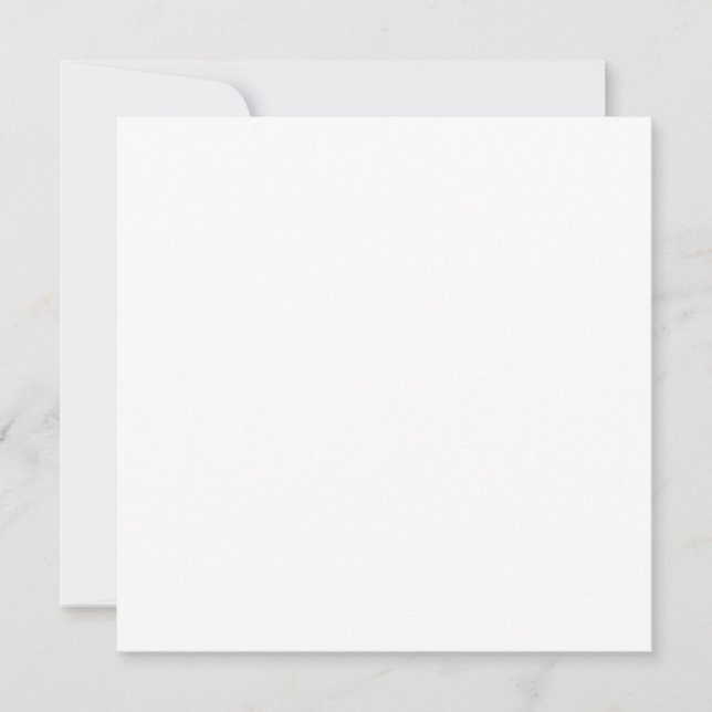 Flat Thank You Card (Front)
