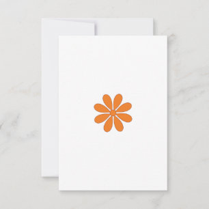 Flat Thank You Card