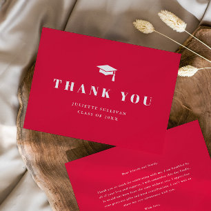 Flat Thank You Card
