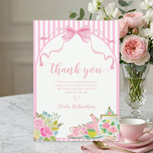 Flat Thank You Card