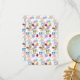Flat Thank You Card