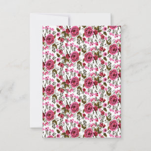 Flat Thank You Card