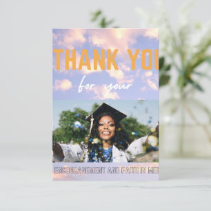 Flat Thank You Card