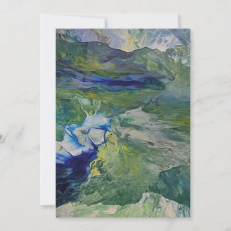 Flat Thank You Card
