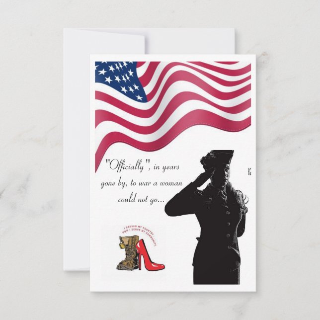 Flat Thank You Card (Front)